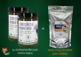 Vánoční set 2x OBP 500ml + FOXYMSM 700g ZDARMA